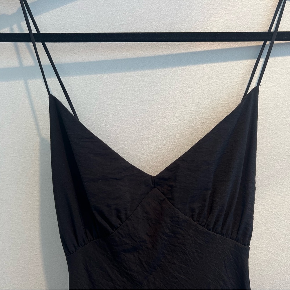 Madewell Black Midi Dress - Picture 6 of 6